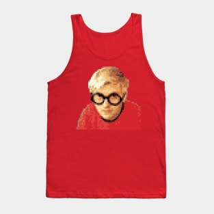 David Hockney 8bit Original Tribute Artwork Tank Top